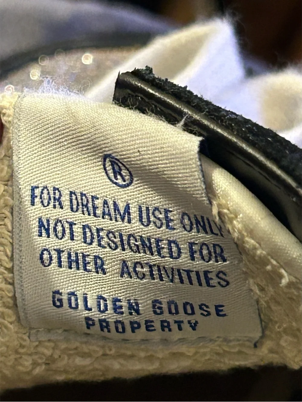 Golden Goose Running Sneakers BLK/SIL Glitter Lived-In/Distressed Luxe Sz 38 / 8